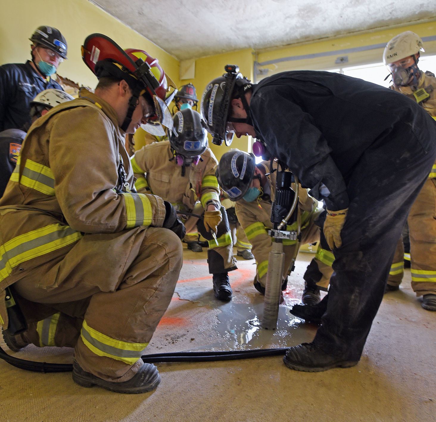 WSFD structural collapse training